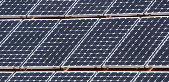 "Green Power". While conventional solar cells use silicon, it is possible that other materials could eventually be used that would increase their efficiency., Credit: Martin Abegglen on Flickr
