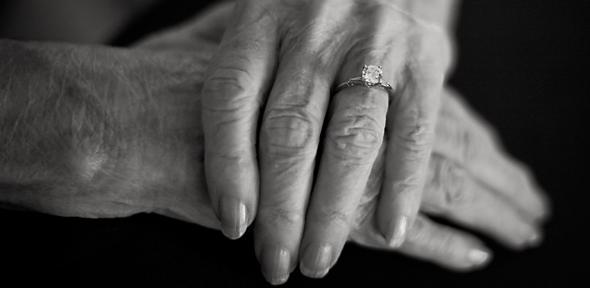 My Mom's Hands, Credit: Ann Gordon Elderly hands