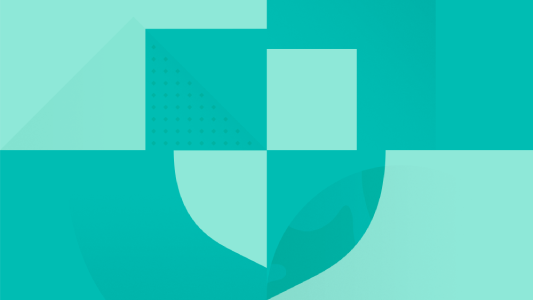Abstract and contemporary artwork using the University shield in a variety of simple patterns, using two shades of the University Blue colour.