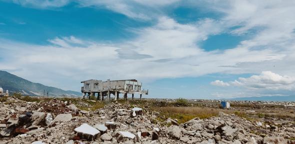 Palu, Indonesia, devastated by an earthquake in 2018