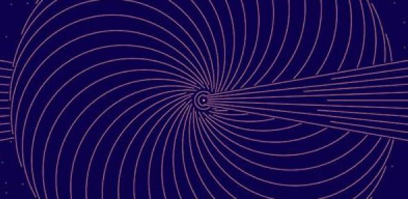 Supermassive black holes.
