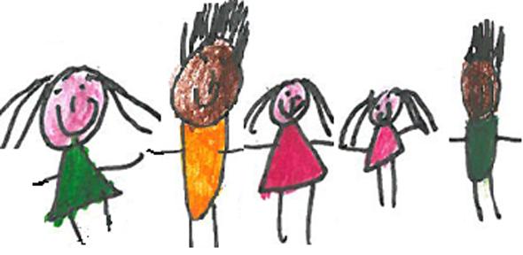 A child's portrait of multiculturalism in the playground