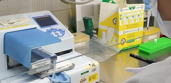 Testing samples for COVID-19