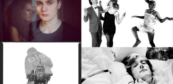 Clockwise from top left: Anthony and Cleopatra, Panel2, Jack, Silhouette on St-Paul's