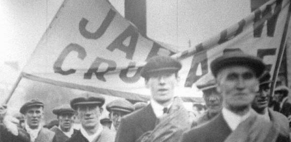 The Jarrow March symbolises austerity in the 1930s