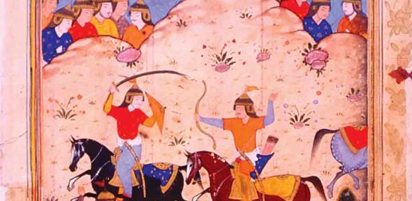 A version of Shahnama: a battle between Iran and Turan