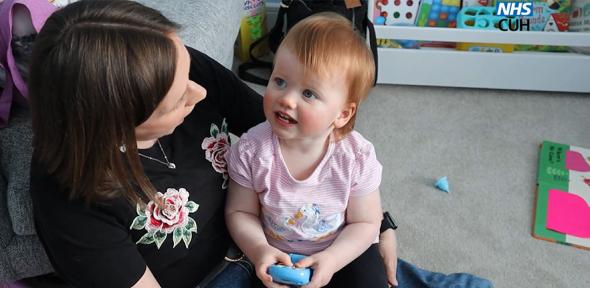 Baby Opal and mother Jo