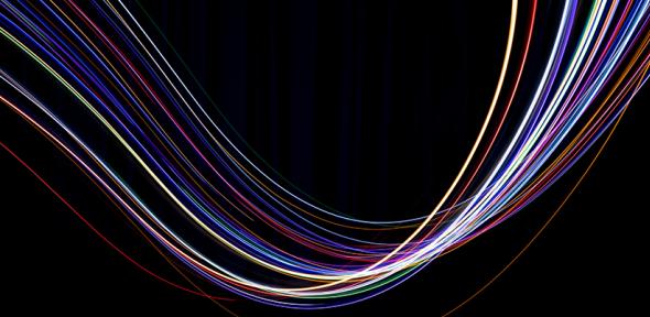Long exposure light painting