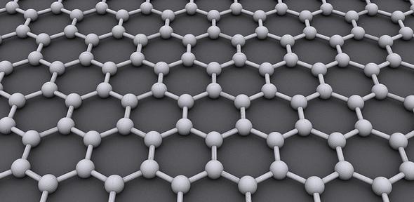 Model of graphene structure