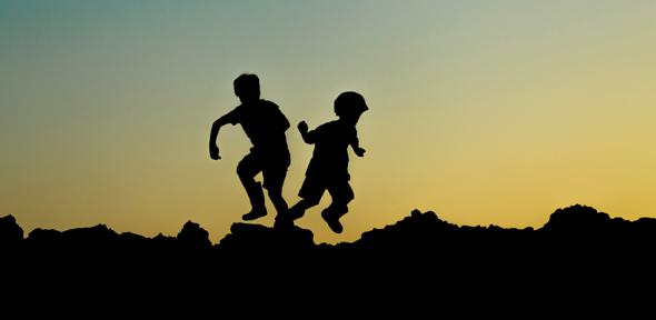 Children playing