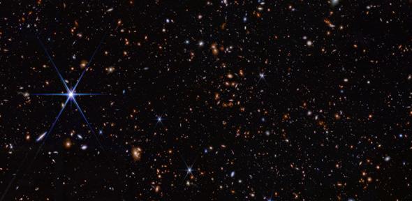 Deep field image from JWST