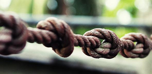 Tangled rope