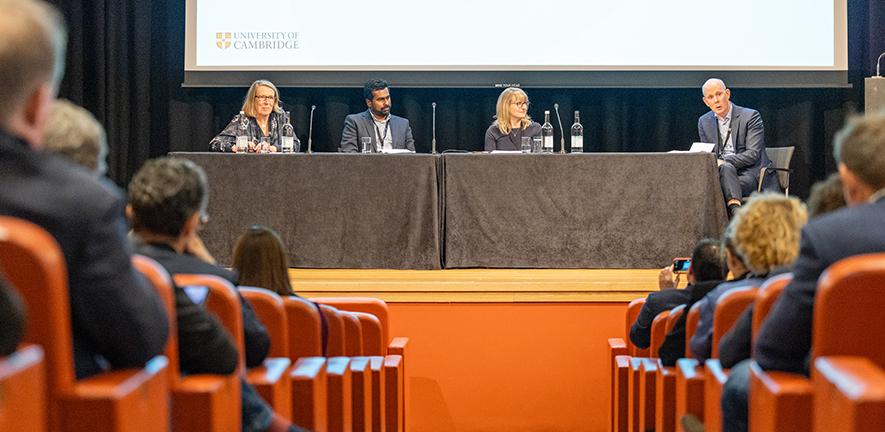 Speakers at the business partners' event 2024.