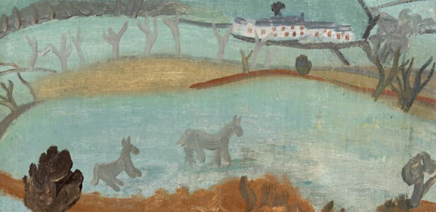 Ben Nicholson, 1928 (Banks Head – Cumbrian Landscape). 