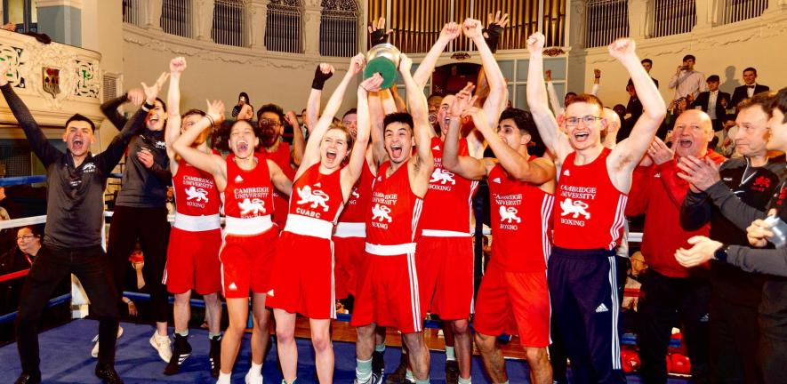 CUABC winners lift the trophy