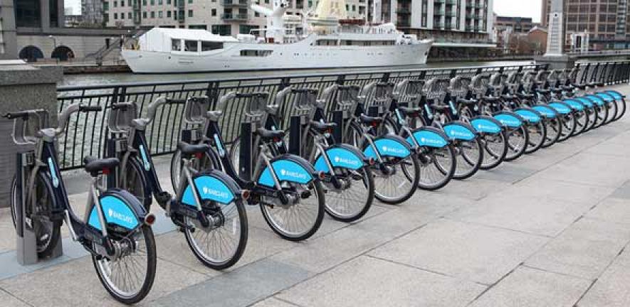 Boris bikes hyde park discount