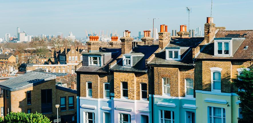 London townhouses in Greenwich