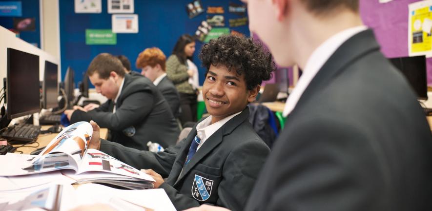 Students in the classroom