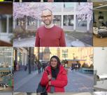 Composite of photos of people