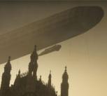 Screenshot from Attack Of The Zeppelins, which airs on Monday