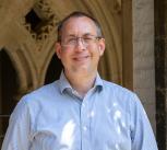 Dr Ben Bowers pictured at Jesus College, Cambridge, where he is a Postdoctoral Associate