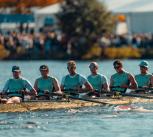 The Cambridge Men’s ‘A’ boat en route to victory