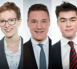 L-R: Zheng Guo, Ruby Holmes, Lukas Schmelter, Charles Vitry, Amos Witternberg