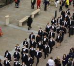 Graduands procession to Senate House