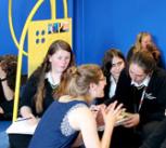 Students in the alternative classroom