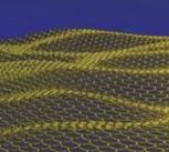 Depiction of a graphene sheet.
