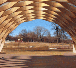 South Pond Pavilion at Chicago's Lincoln Park Zoo