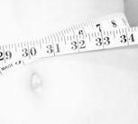 Free tape measure waistline healthy living stock
