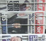 Newspapers the day after the coalition.