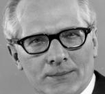 Erich Honecker, leader of the German Democratic Republic from 1971 until 1989. The film follows not only his demise as head of state, but the story of what happened next.