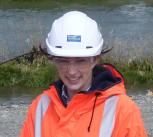 Kristen MacAskill at work in Christchurch, New Zealand