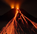 Arenal Volcano in November 2006