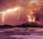 Artist Concept of an Early Earth