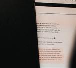 Someone programming a website in HTML