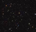 This infrared image from NASA’s James Webb Space Telescope (JWST) was taken for the JWST Advanced Deep Extragalactic Survey, or JADES, programme.