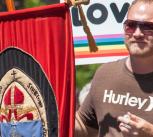 Sacramento Pride Parade, supporting the LGBT community, June 15 2013. The new study highlights the leadership of many Churches in the United States in shifting the balance of Christian attitudes towards trans people. 