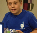 Study participant Daniel Walls, 12