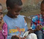 Young children in Ethiopia 