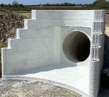3D printed retaining wall