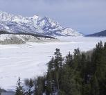 The fieldwork was conducted during the winter because the frozen lake surface provided the researchers with a solid (but freezing) platform for drilling into the sediment
