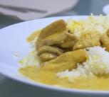Chicken Korma with Nan Bread