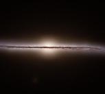 This is a new artist’s impression of our galaxy, the Milky Way, based on data from ESA’s Gaia space telescope. 