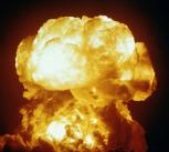 US Navy nuclear test, Bikini Atoll.