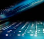 Close-up of a laptop's keyboard