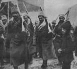 Russian troops entering Lviv