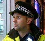 Professor with Police Officer